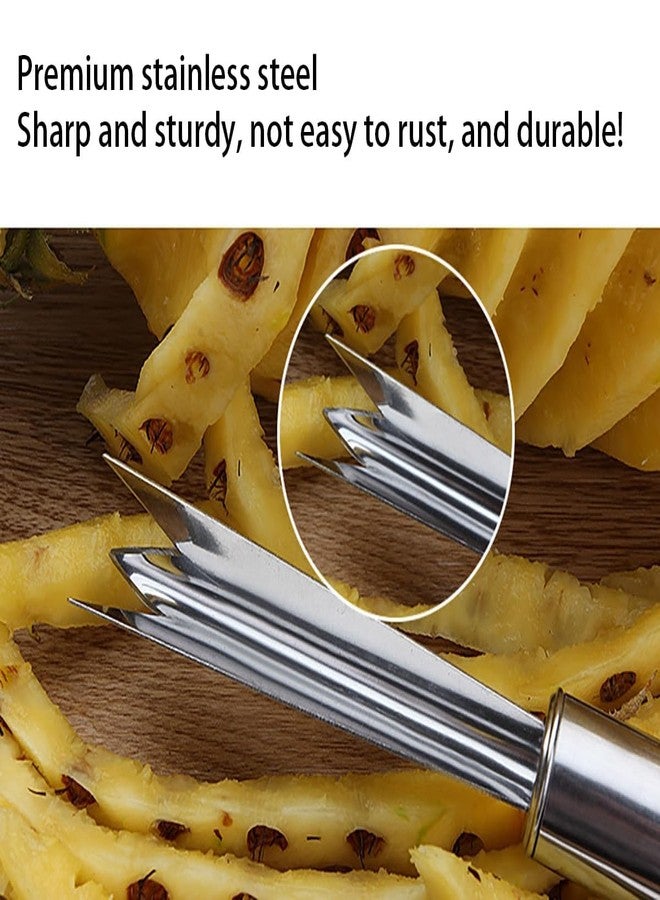 RupeeRise Pineapple Cutter, Pineapple Eye Remover Tool for Kitchen, Outdoor Cooking and Travel, 20.5 cm - Image 2